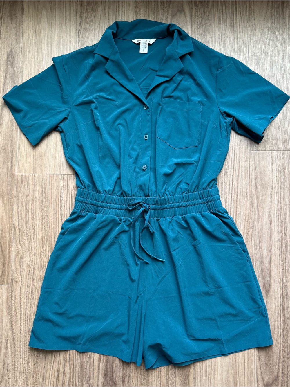 Athleta Blue Playsuit - Like New